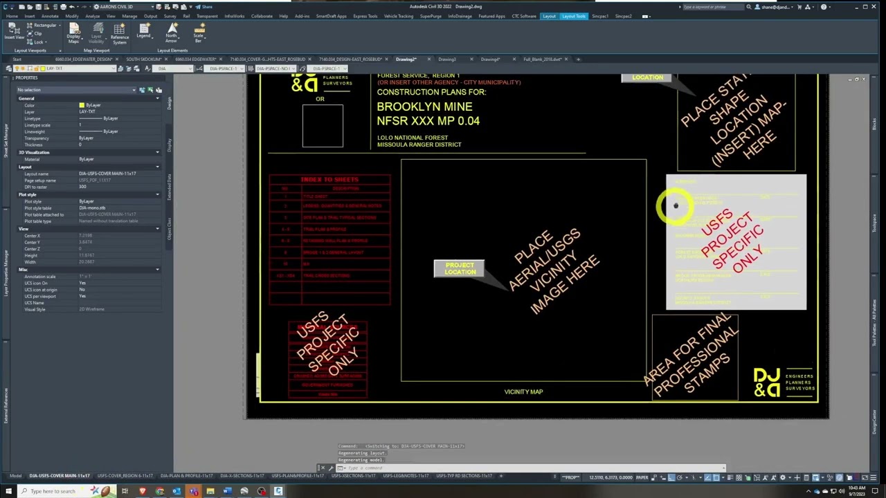 Drawing & Project Setup-Pathing Standards-Best Practices - AutoCAD-Civil3D - Part 1