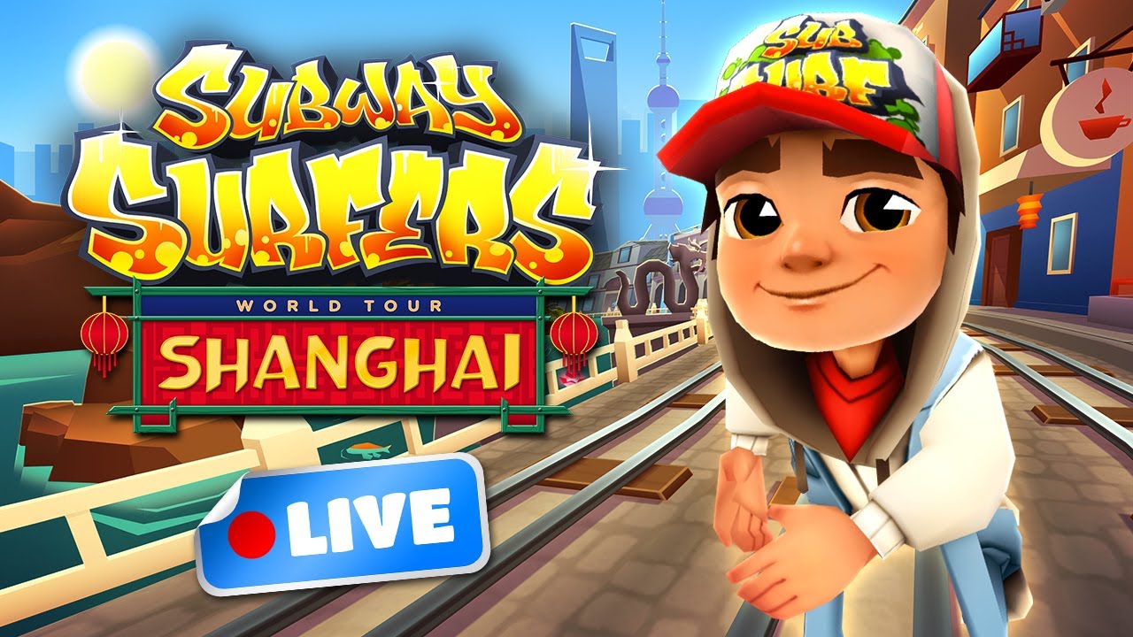 🔴 Subway Surfers World Tour 2017 - Shanghai Gameplay Livestream