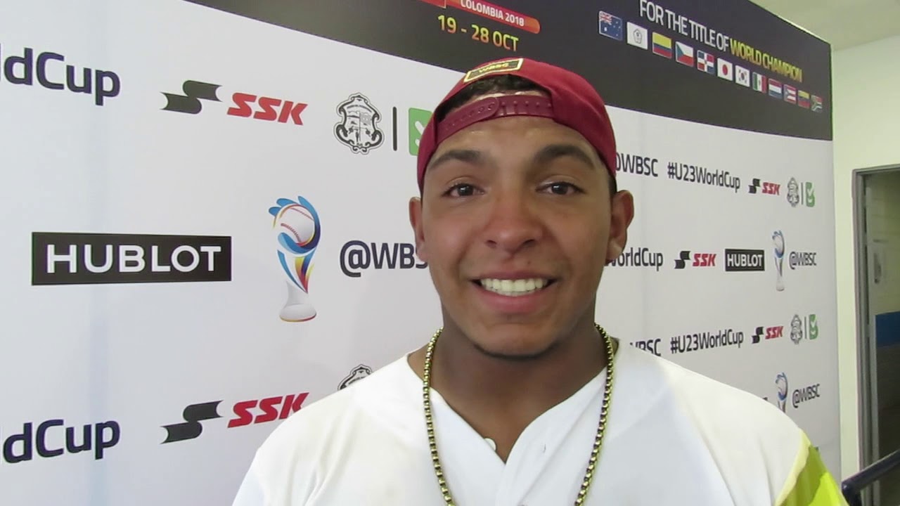 Leandro Cedeno # 18  - VEN - WBSC U-23 Baseball World Cup Bronze Medal Game