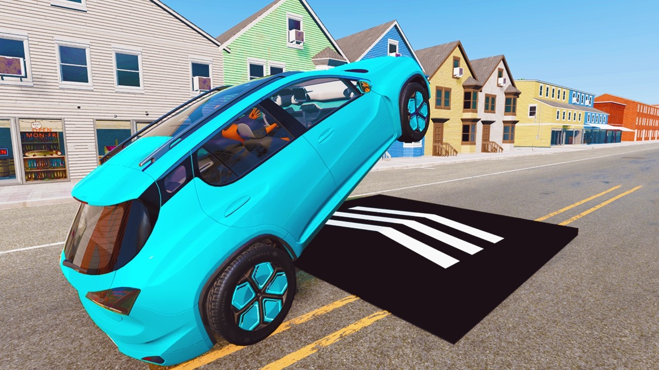 Instant 1330 MPH Acceleration | Which BeamNG Car Survives!? (BeamNG Drive) #1