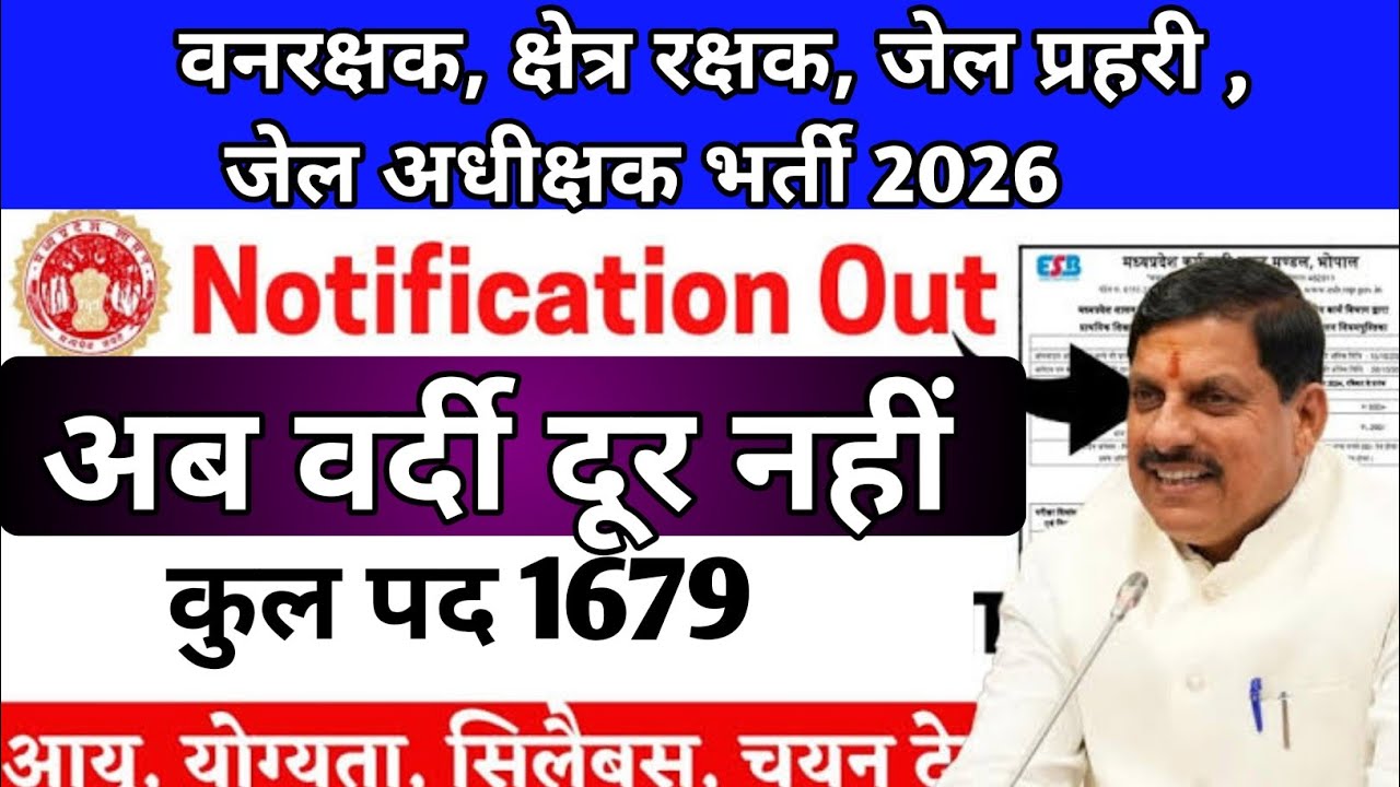 #jailprahari#mpjob#क्षेत्र रक्षक#वनरक्षक