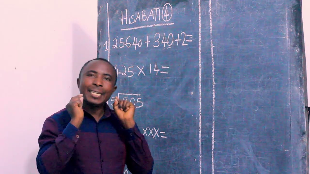 **🎯 KUTATUA HESABU KWA UFASIHI | Darasa la Nne (Kuongeza, Kugawanya, Kuzidisha, Sehemu)🧮🔔👨🏫