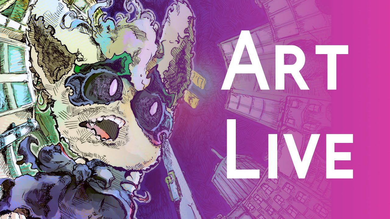 Streaming my bizarre art 🐊 [165]