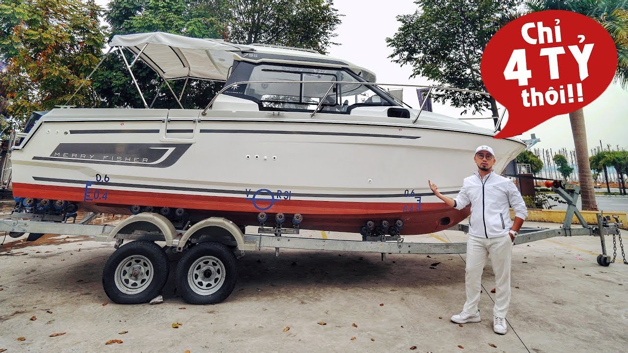 ĐẬP HỘP Merry Fisher 795 serie 2 ĐẦU TIÊN về Việt Nam - Mẫu Du thuyền Câu cá SIÊU HOT!!!