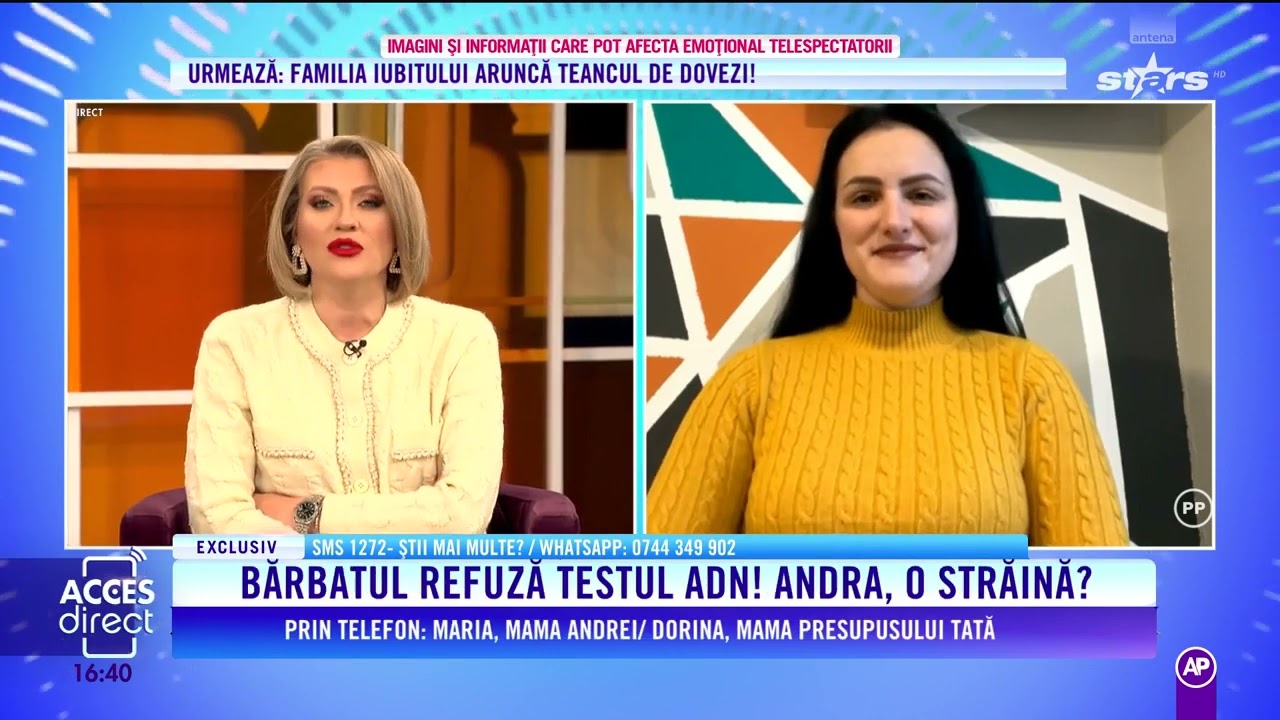 Presupusul tată al unei tinere refuză să facă testul ADN! Mama bărbatului contraatacă