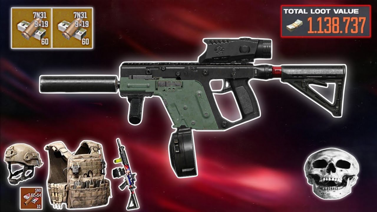 Vector 9 + 7N31 = Broke Loadout! | Arena breakout 