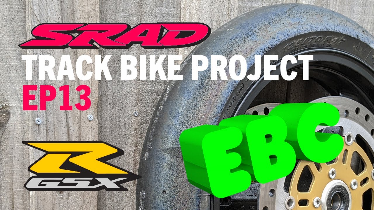 1996 GSXR 750 SRAD Track Bike EP: 13 - EBC Rotors and more wiring fun.