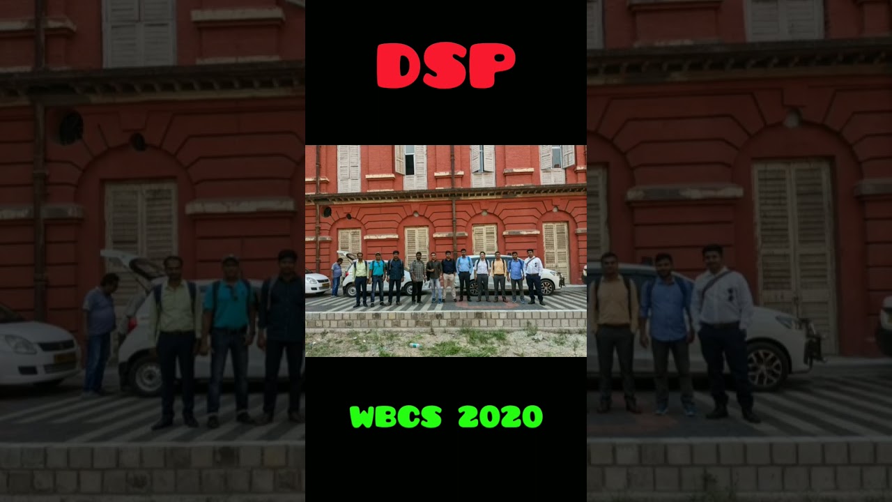 DSP OFFICER  // WBCS 2020 //MOTIVATION#shorts
