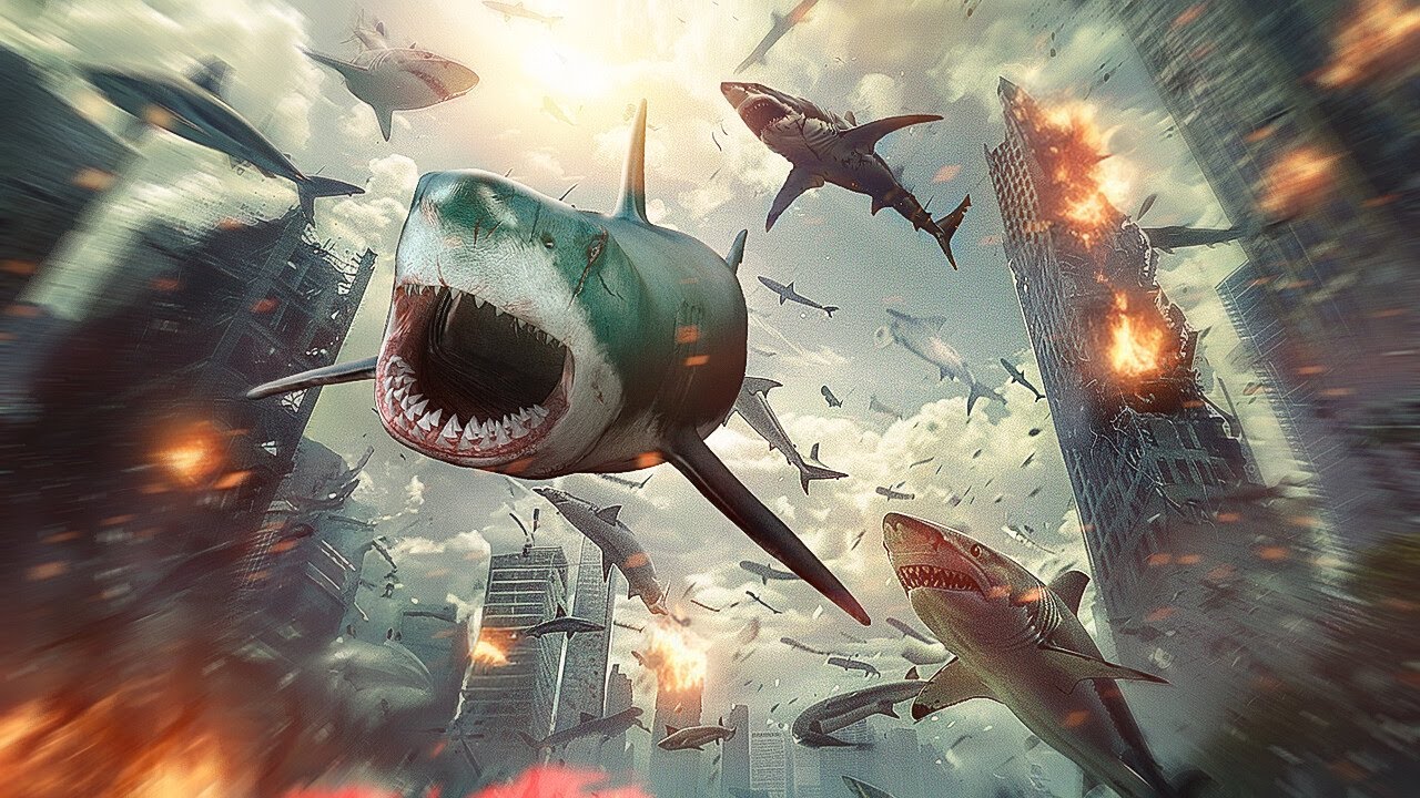What If Sharks And Other Sea Creatures Moved To The Skies?