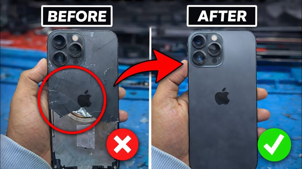 iPhone 13 Pro Max Back Glass Replacement 🔥 Easy Repair