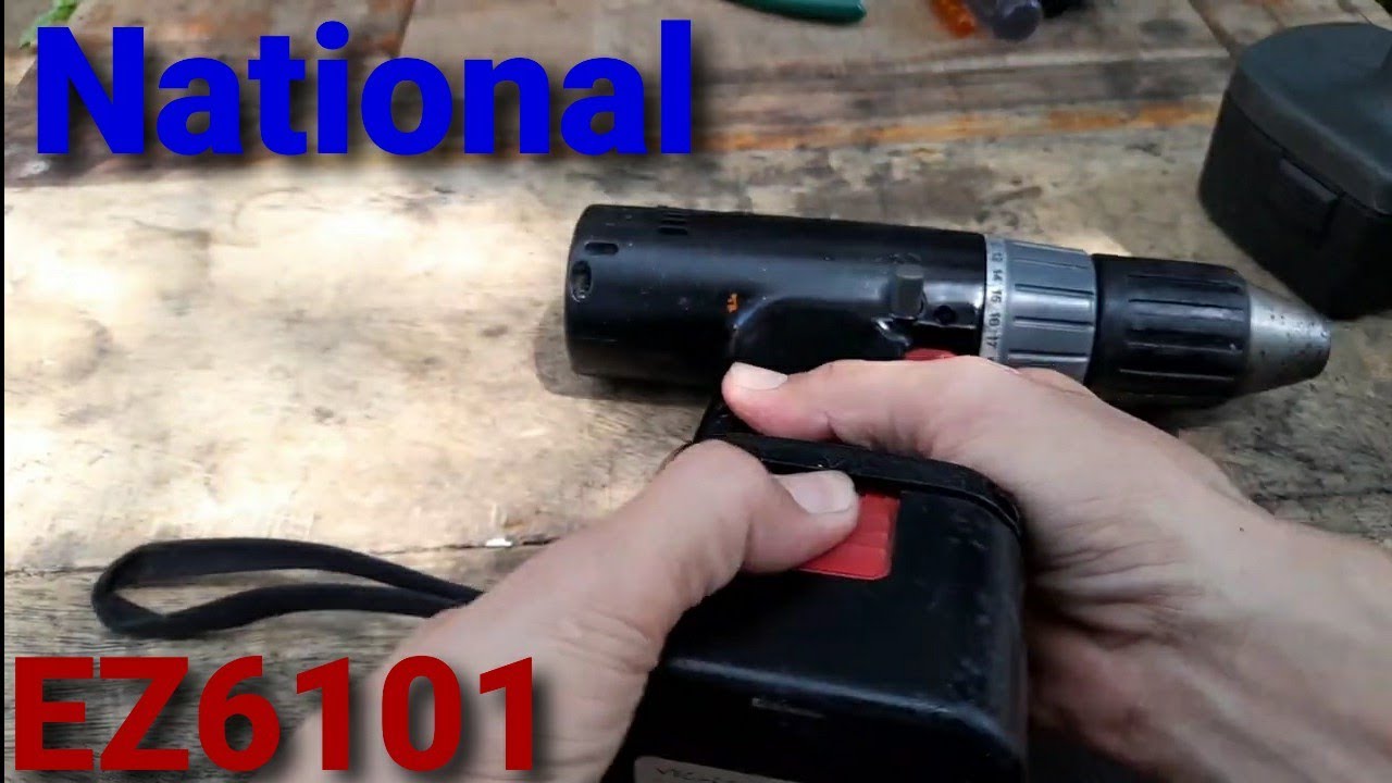 Khoan pin EZ6101, Sửa Khoan Pin National EZ6101 Bị Kẹt@Nghichdaodiy1983
