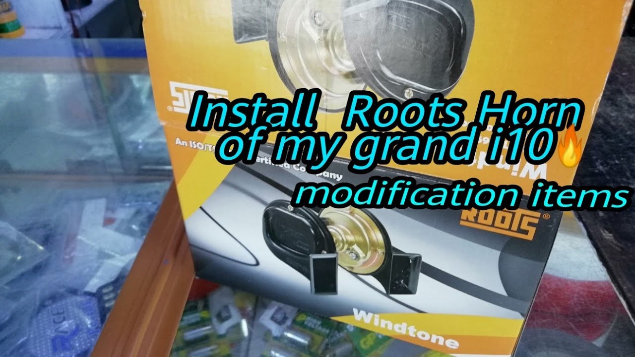 Install roots horn of my Grand i10🔥