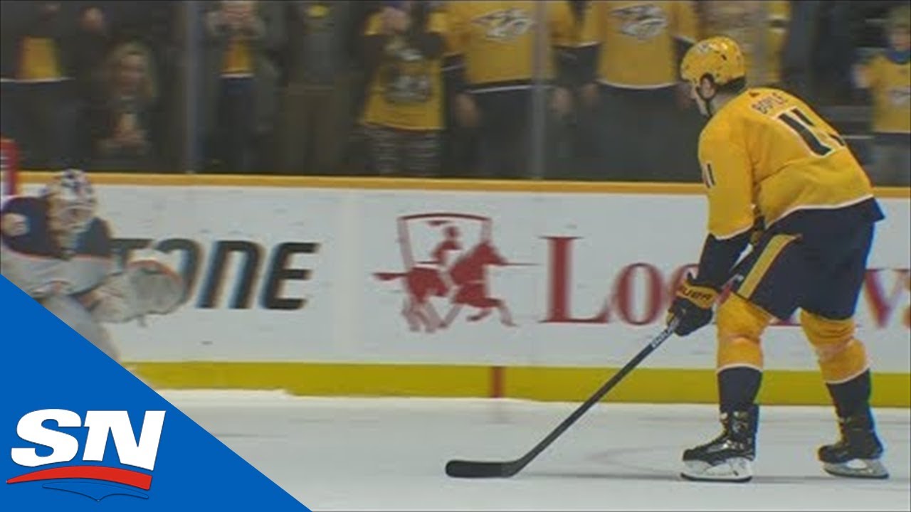 Predators&rsquo; Brian Boyle Puts Home Shootout Winner To down Edmonton Oilers