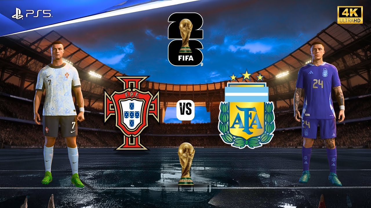 FC 25 - Portugal vs Argentina | FIFA World Cup 2026 Final | Cristiano Ronaldo vs Lionel Messi