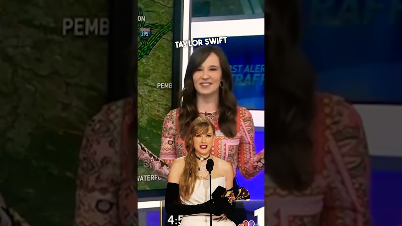 She mentioned Taylor Swift 13 times during a traffic report 👏 #shorts #taylorswift