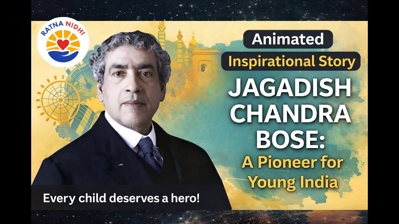 The Story of Jagadish Chandra Bose | An Animated Story to Inspire Young India