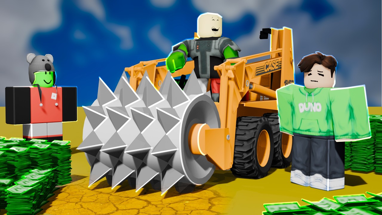 GR&Auml;VER kristaller med O&Auml;NDLIG Robux! Feat. Duno & Danne!
