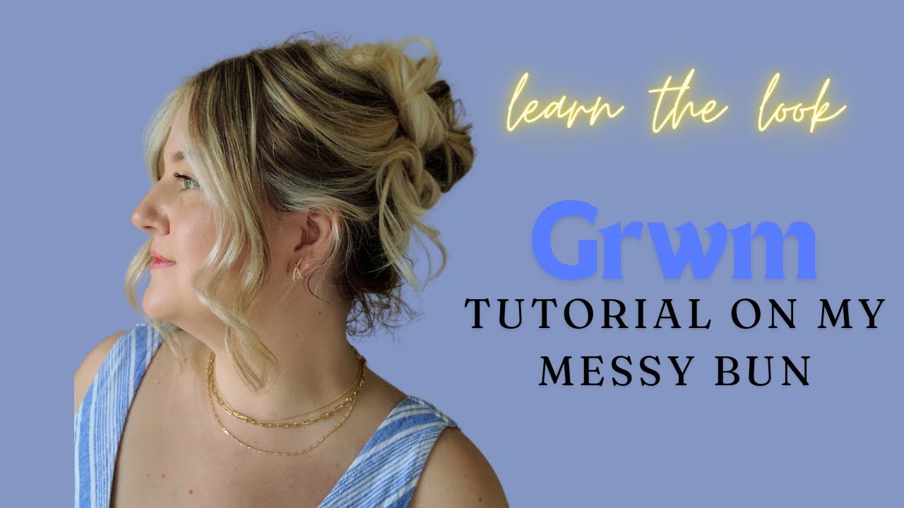 Bridgerton Inspired MESSY BUN Hairstyle 💫 Tutorial | Step by Step | GRWM | Wedding hairstyle