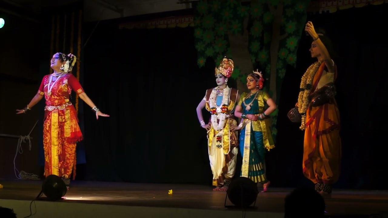 Sri Krishna Parijatham - Scene between Rukmini and Satyabhama