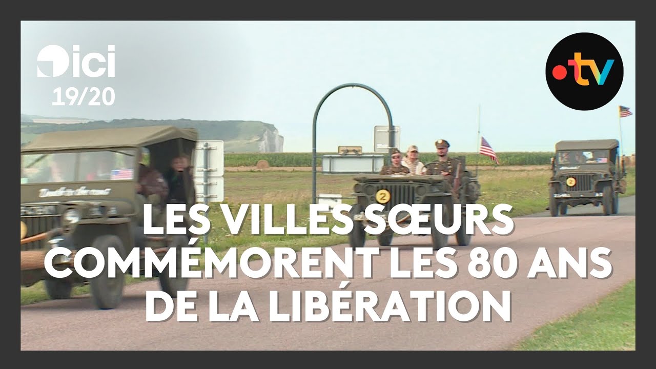 Les villes sœurs commémorent les 80 ans de la Libération