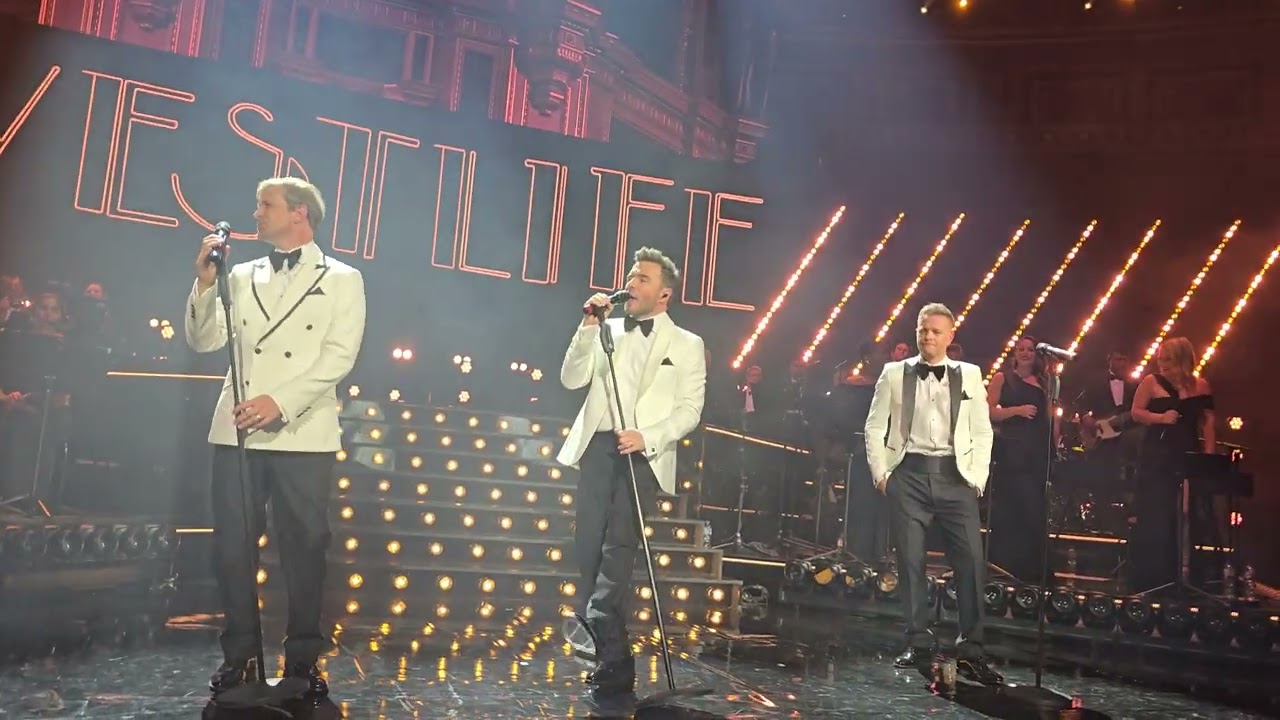 Chariot, NEW SINGLE, Westlife, Royal Albert Hall, London, 10/27/25