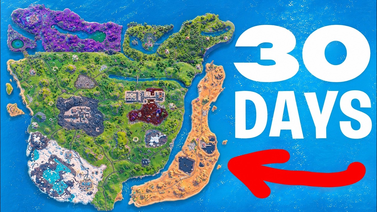 Я создал карту для режима «Королевская битва» за 30 ДНЕЙ (Fortnite Creative)