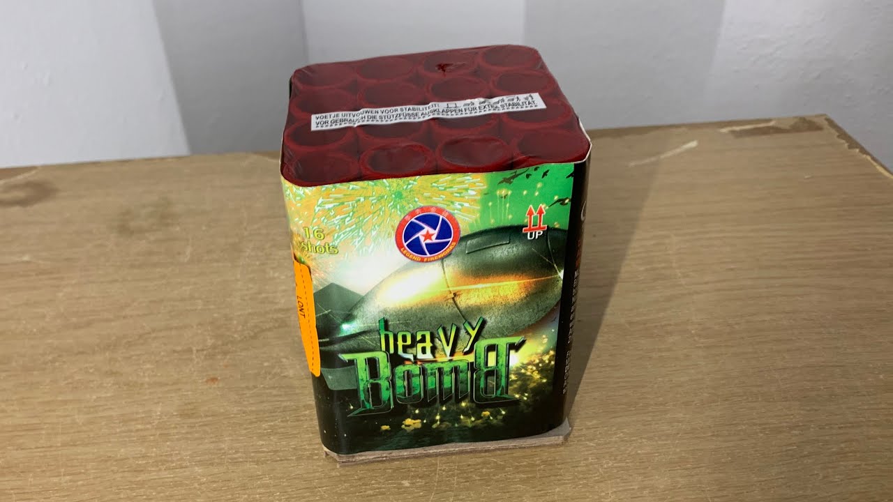 Heavy Bomb : Valk-16 : Rubro Vuurwerk : 16 Shots : Straatfilm