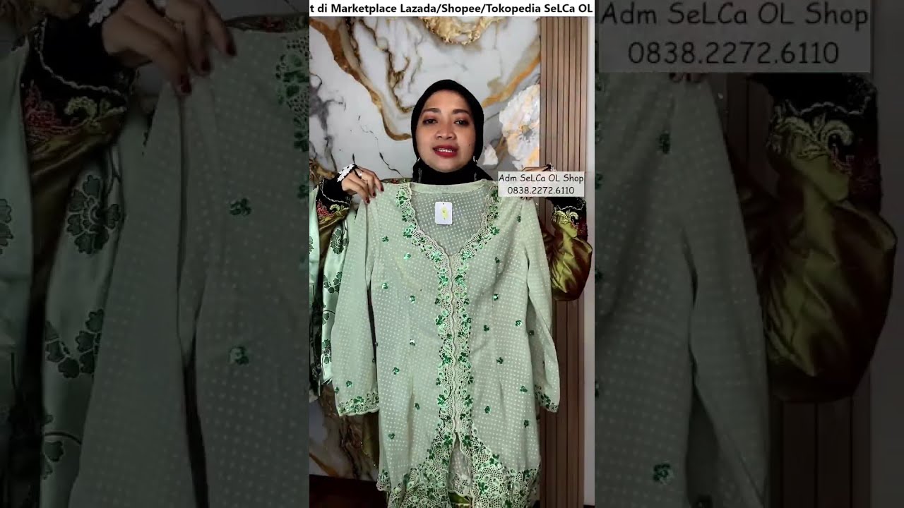 Live Bongkaran Set Kebaya Cantik 35ribu