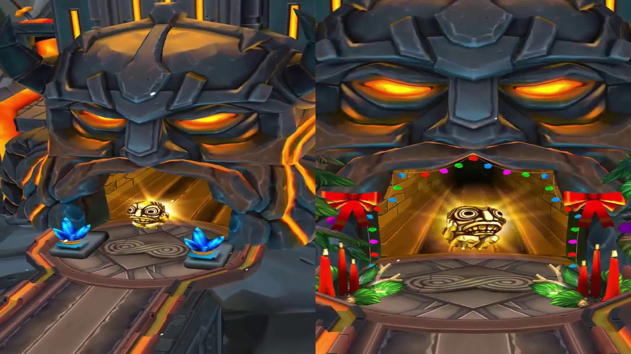 Temple Run 2 Reversed [VOLCANO ISLAND VS HOLIDAY HAVOC]