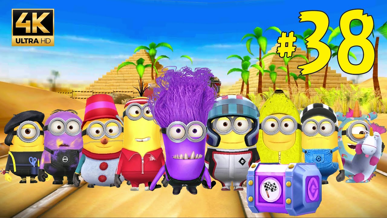 Minion Rush Special Mission Minion Racing Part 38 | 4K 60FPS