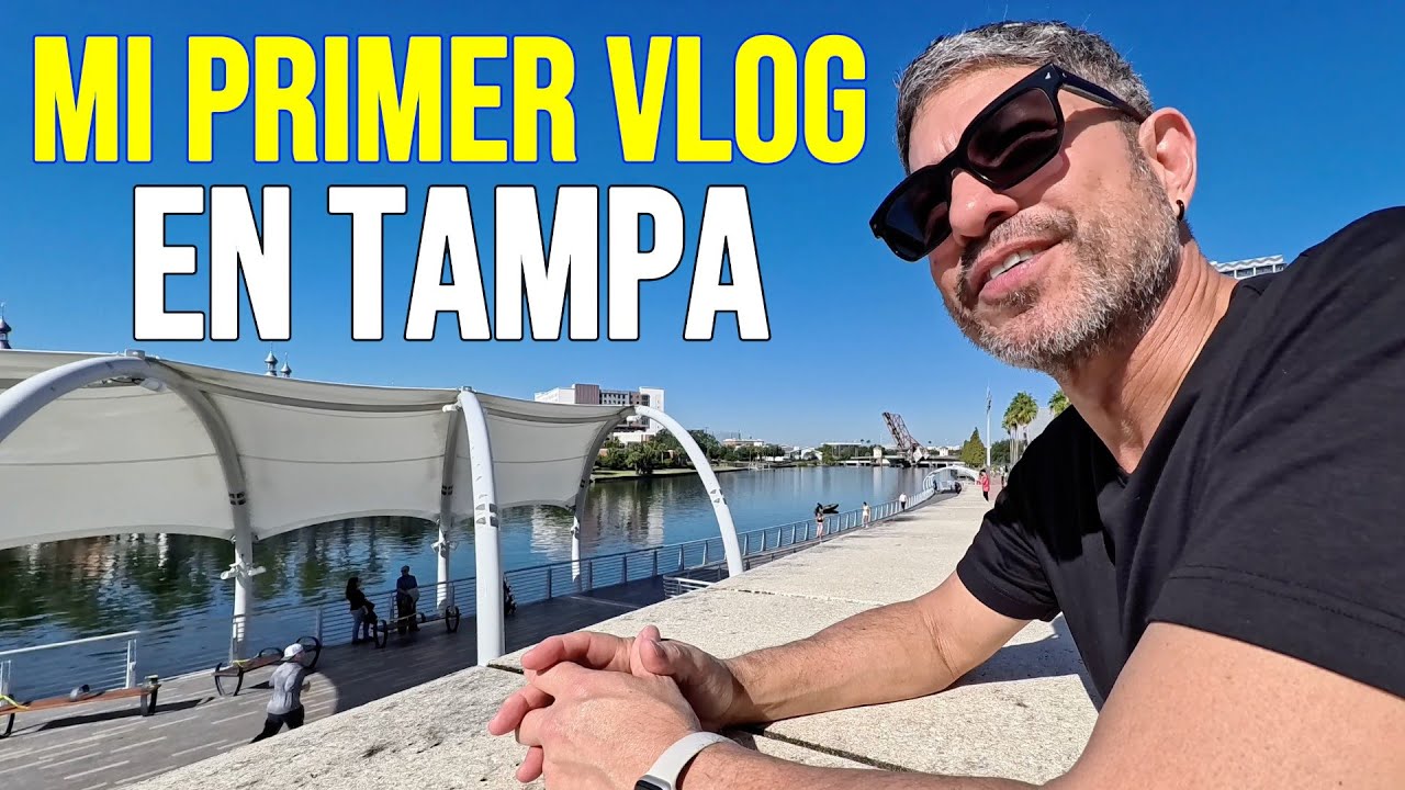 [Vlog1] En Tampa, Experimentando CÁMARA NUEVA para Vlogs. by Ricardo.