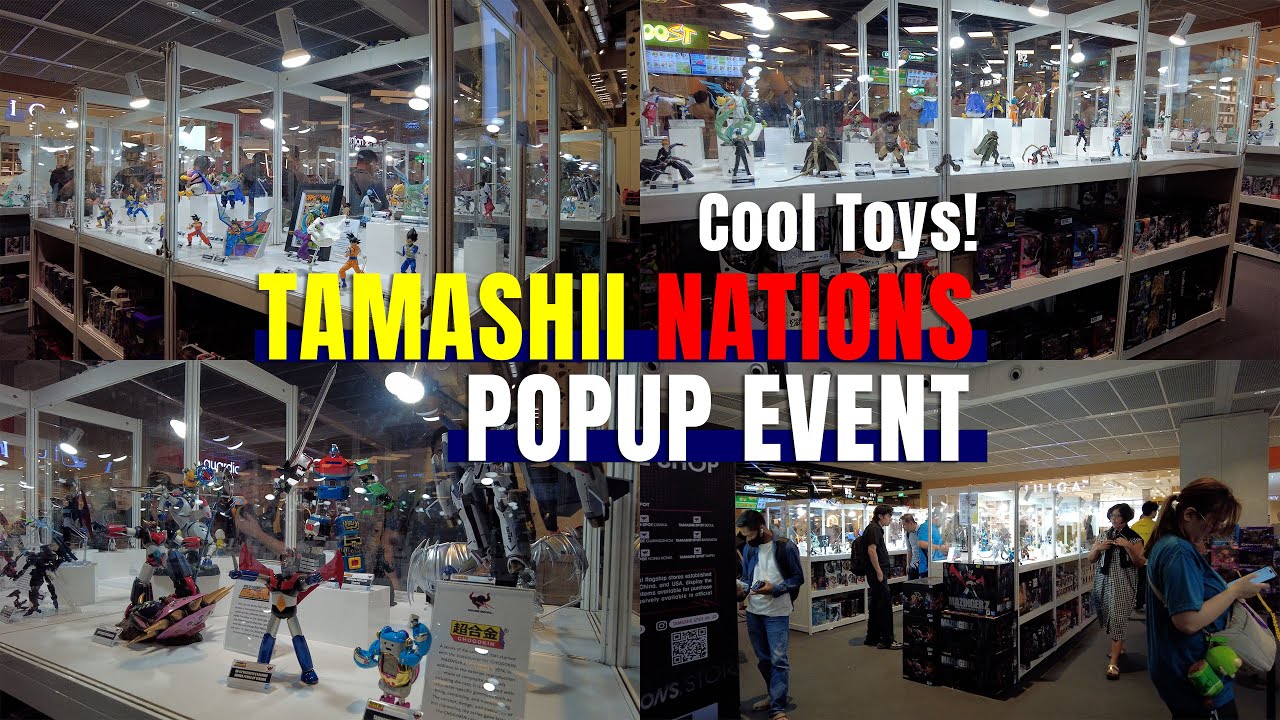 PopUp Event! Tamashii Nations at Funan Mall Singapore | Happening Now!