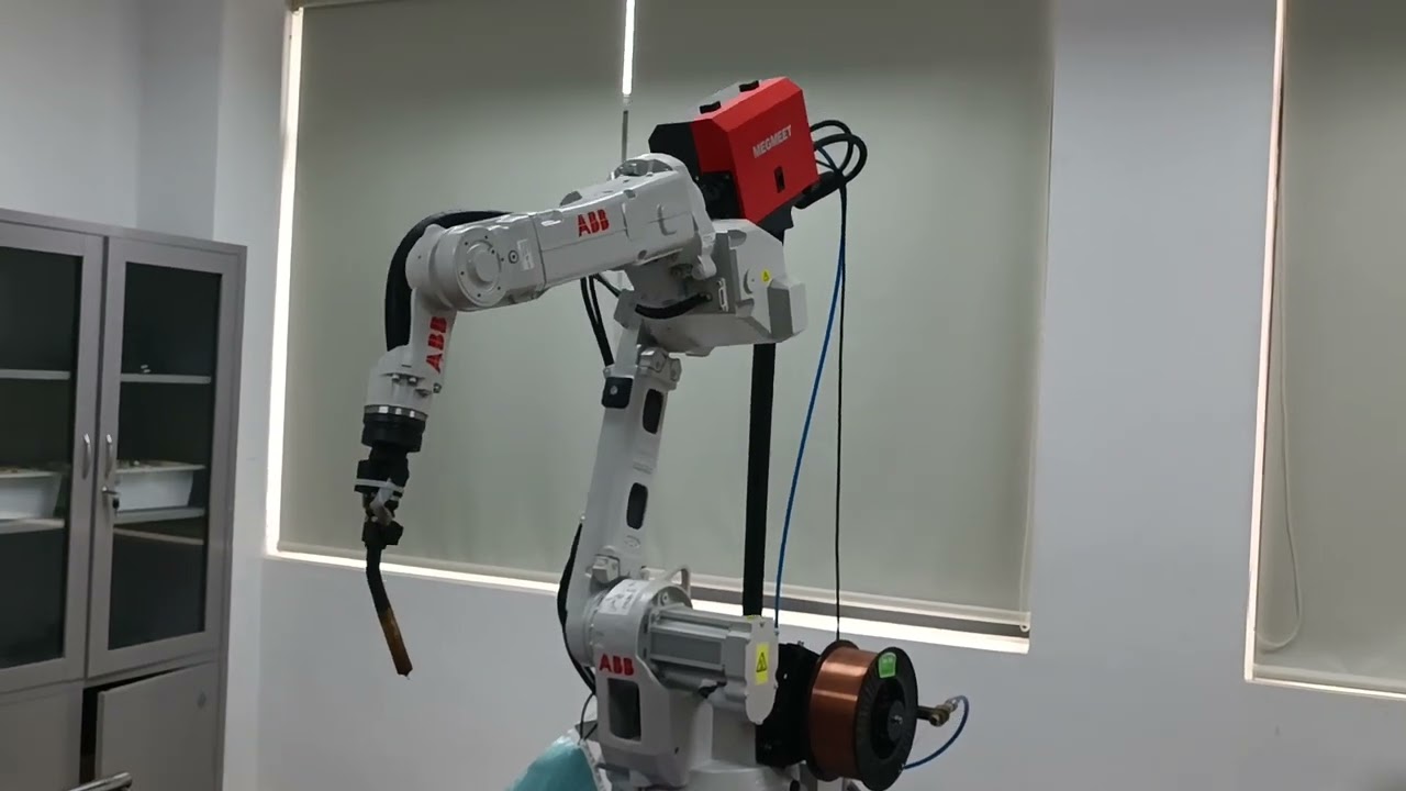 thao tác hệ toạ độ với tay điều khiển robot ABB#abbrobotics #programming #robotarm #teaching
