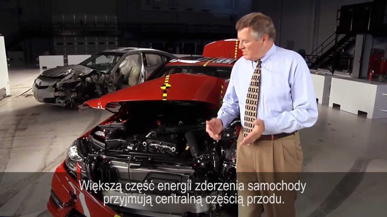 Crash test IIHS Volvo S60 - wersja polska