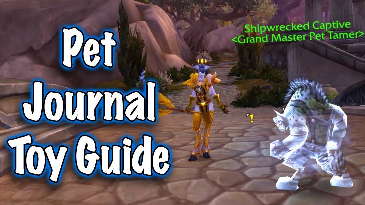 Legion Beta - Sternfathom's Pet Journal Toy Guide (Jessiehealz)