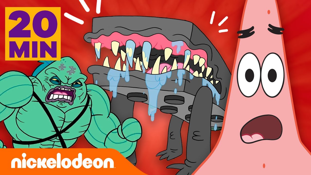TUTTI i personaggi più malvagi di Lo show di Patrick Stella! | Nickelodeon Italia