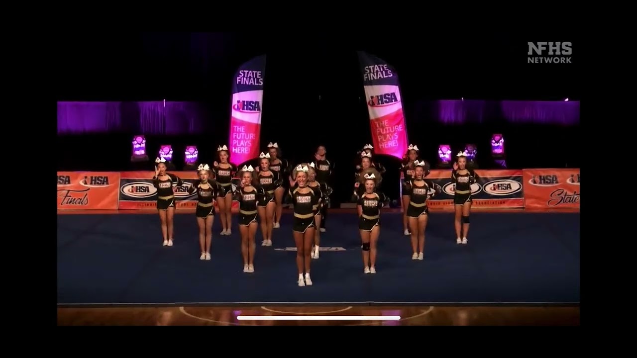 Schaumburg High School IHSA Cheerleading State Finals 2024