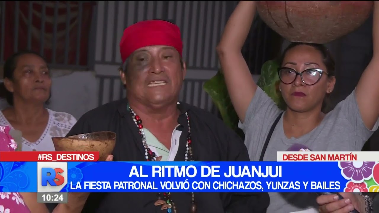 ¡Al ritmo de Juanjui! 🔴 La fiesta patronal volvió con chichazos, yunzas y bailes