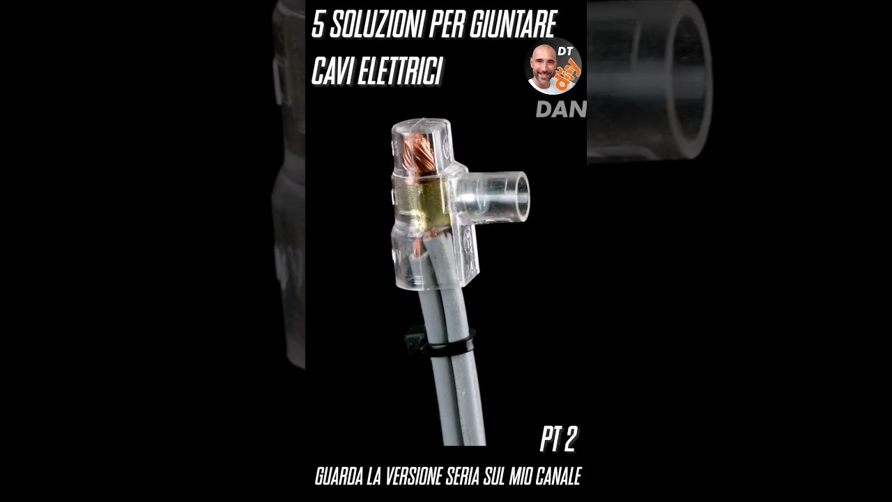 5 soluzioni per giuntare cavi elettrici pt2