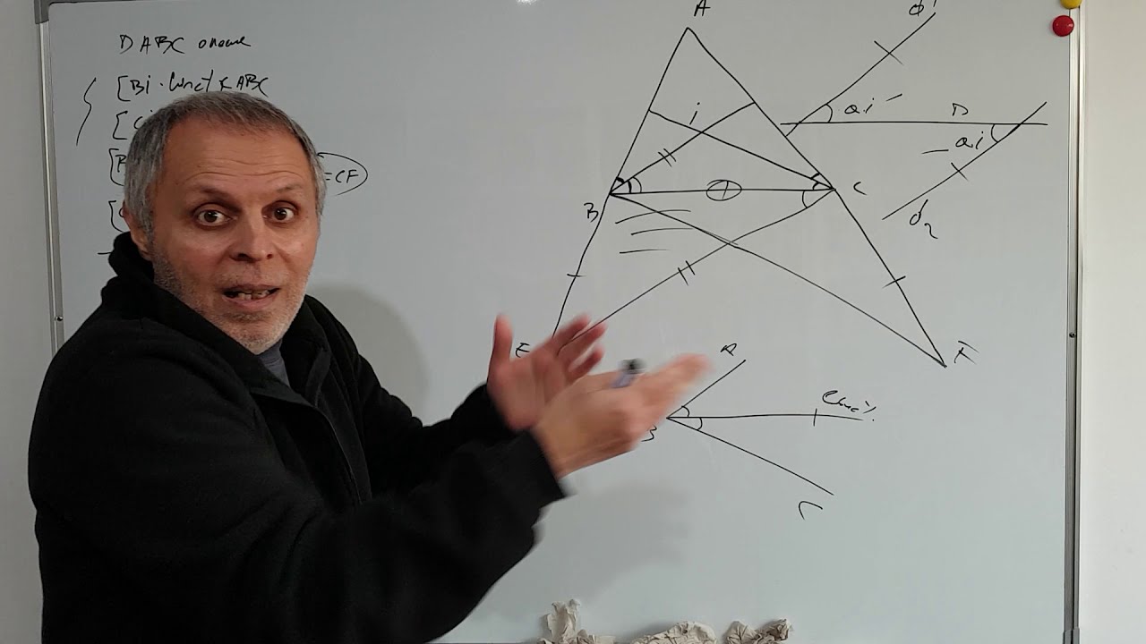 LECȚII 94: CLS. 6+: 2 drepte paralele tăiate de o secantă - problemă rezolvată, pt. mușchi