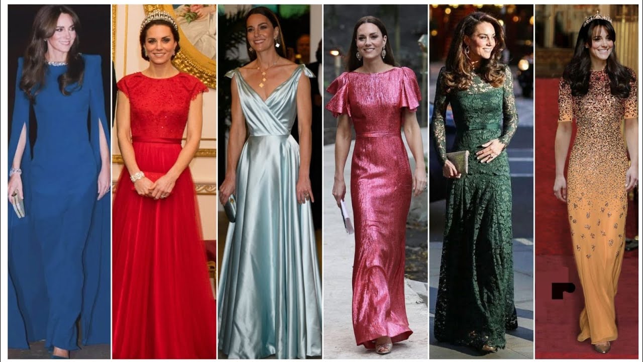 Принцесса Кэтрин Уэльская в своем королевском вечернем образе #красота #мода #тренд