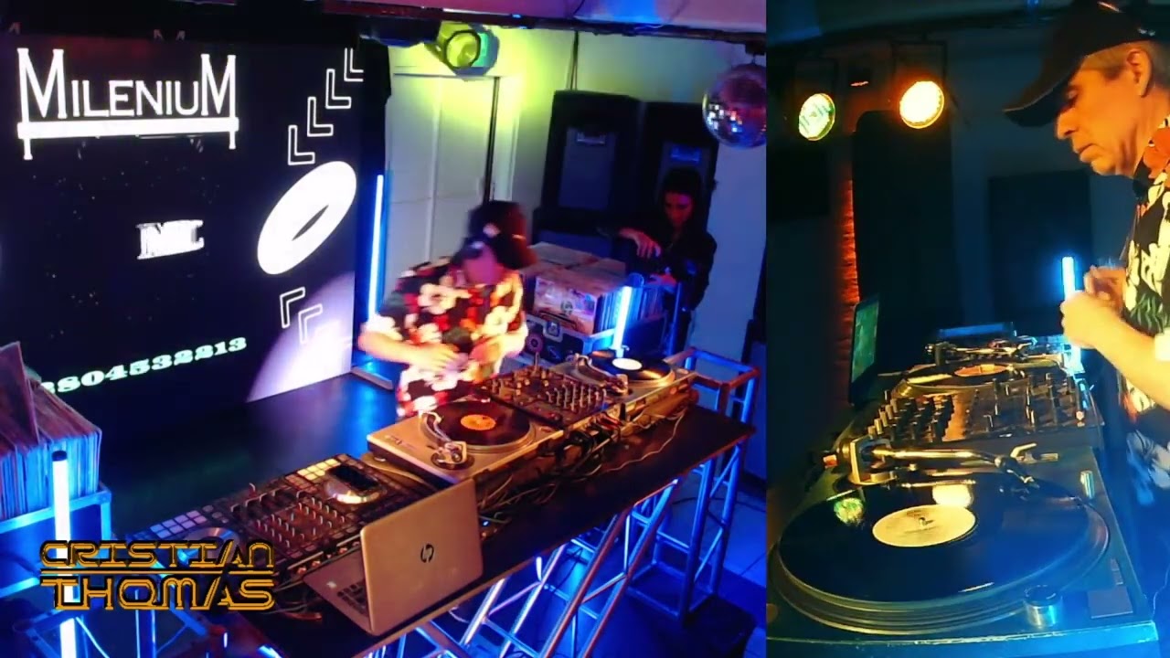 En Vivo @ Fiesta Retro en Milenium, Trelew (11 Agosto 2023) 70s 80s 90s Pop Rock Live Vinyl Dj Set