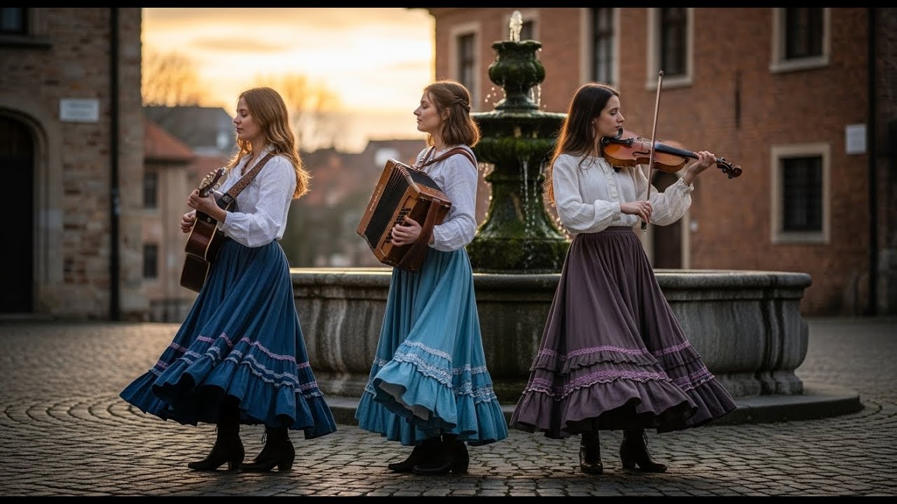 Amanecer Andaluz Guitarra y Acordeón en Danza de Luz y Calor Mediterráneo