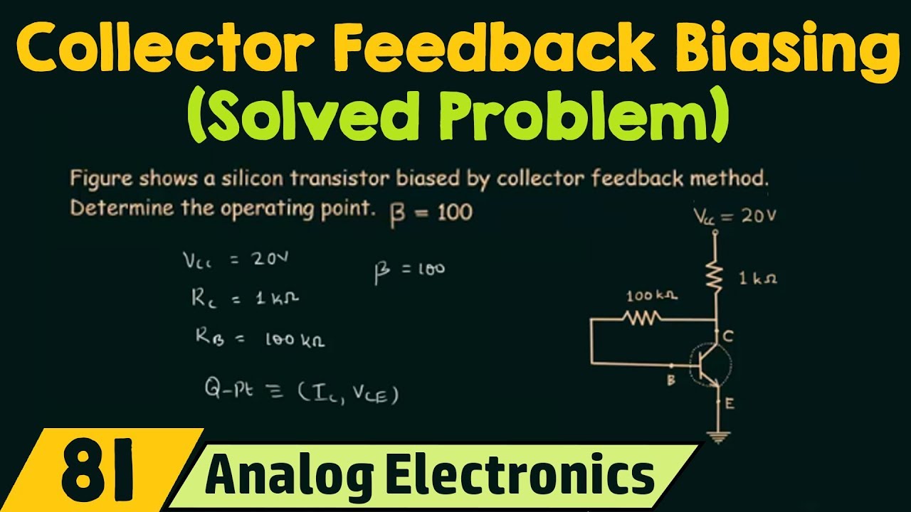 Collector Feedback Biasing (Solved Problem)