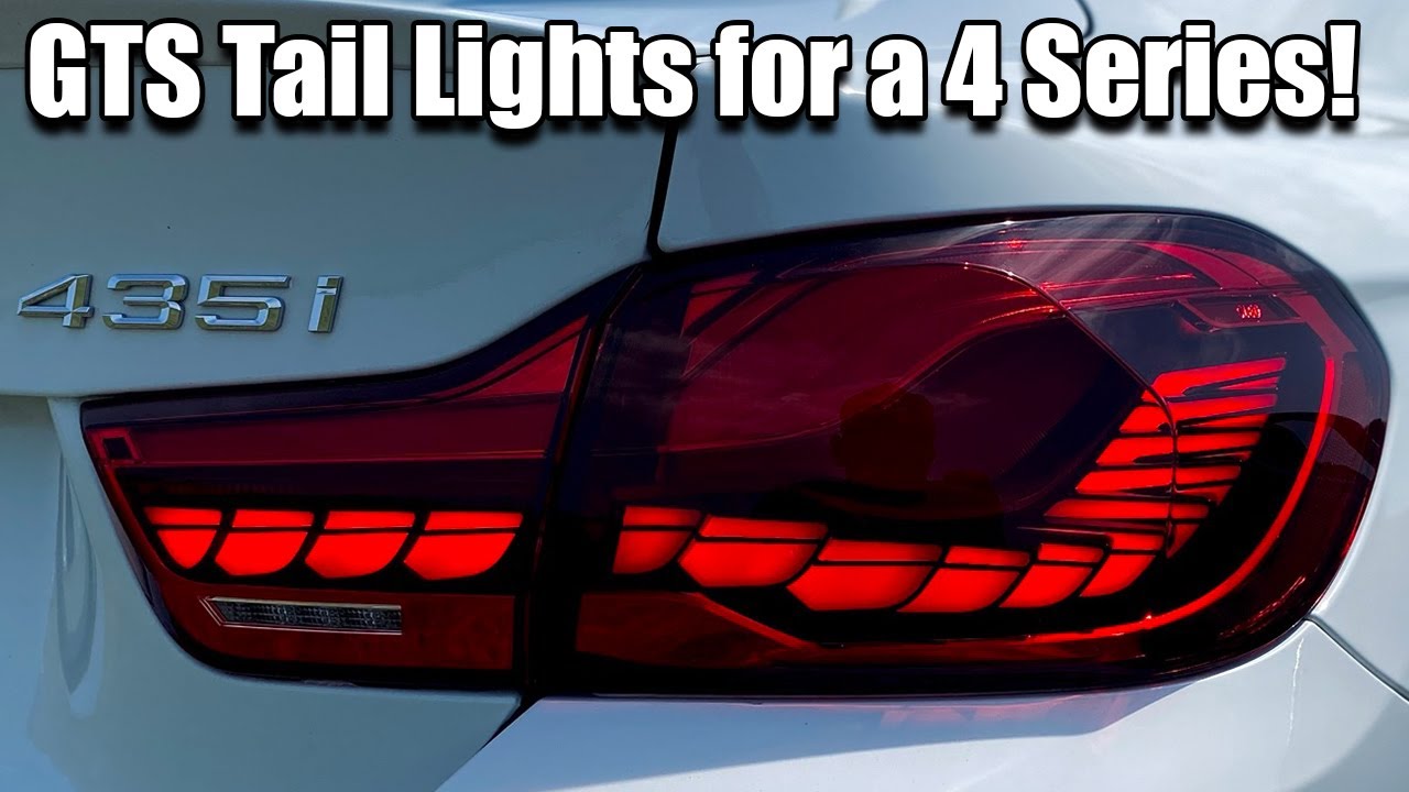 FINALLY! GTS TAIL LIGHTS for a BMW F32! // Install & review for the BMW 4 series (F32 F33 F82)