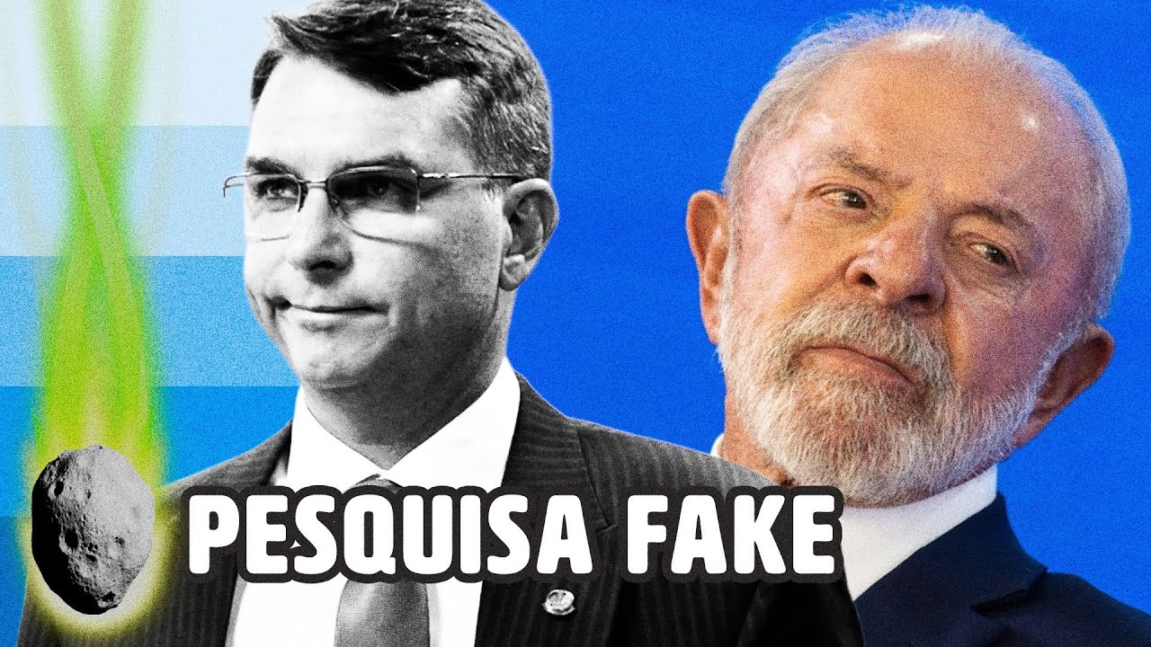 PESQUISA QUE MOSTRAVA FLÁVIO A FRENTE DE LULA ESTAVA IRREGULAR | PLANTÃO