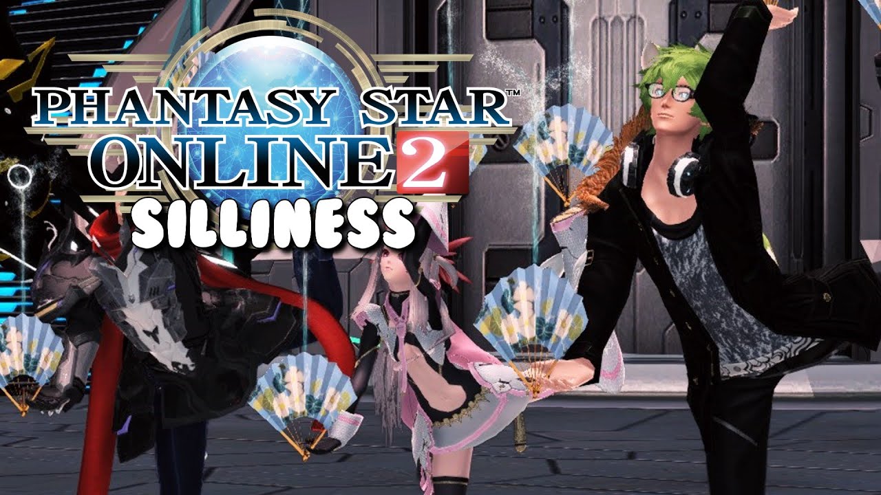 PSO2 Silliness - The Most Immature ARKS Ever