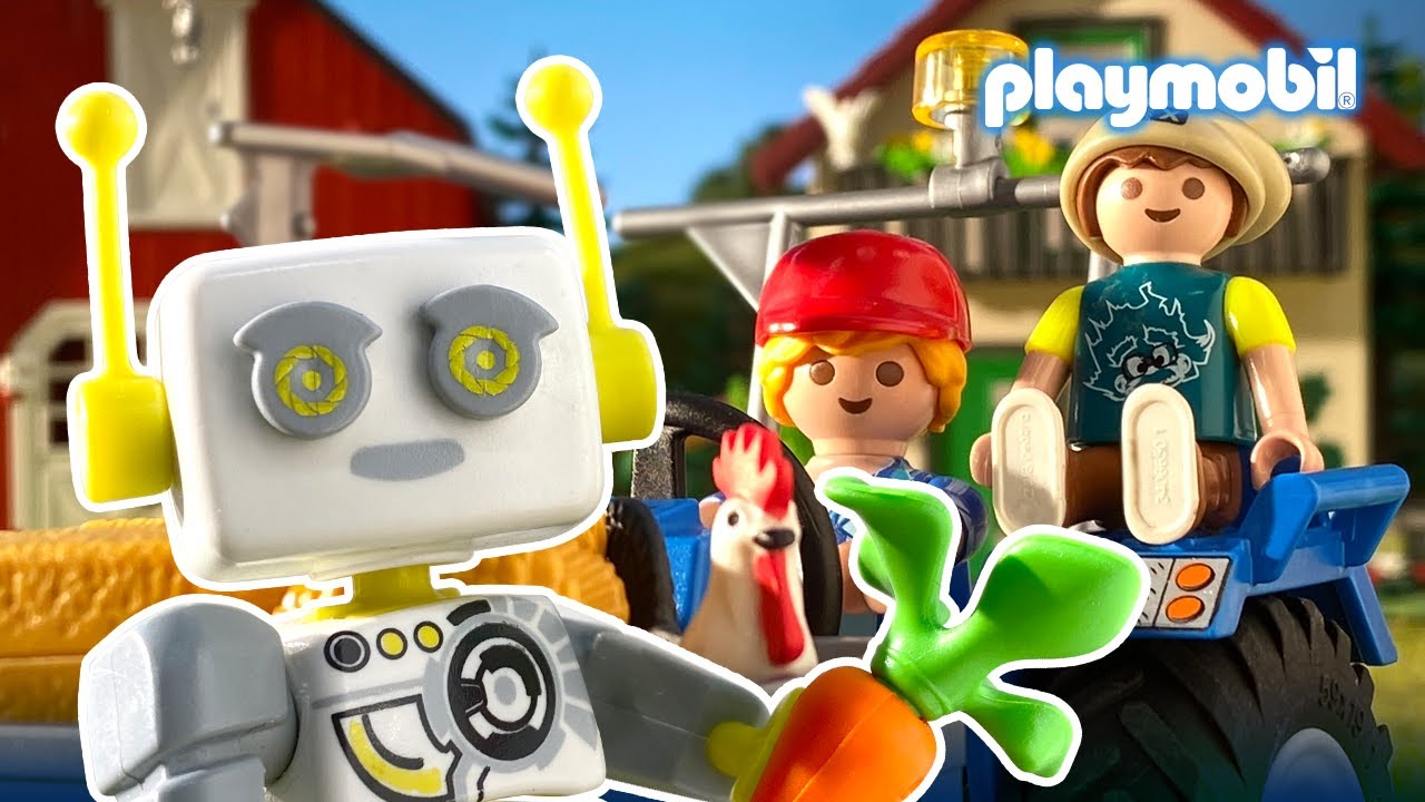 Wie ist das Leben auf dem Bauernhof? 🐮ROBert erklärt | PLAYMOBIL Kinderfilm
