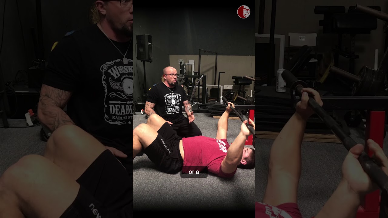 Floor Press | Principles of Loaded Movement with Coach Kyle & Brandon