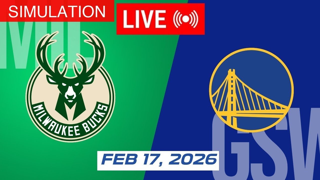 NBA LIVE! Golden State Warriors vs Milwaukee Bucks | February 17, 2026 | 2026 NBA Season Live 2K